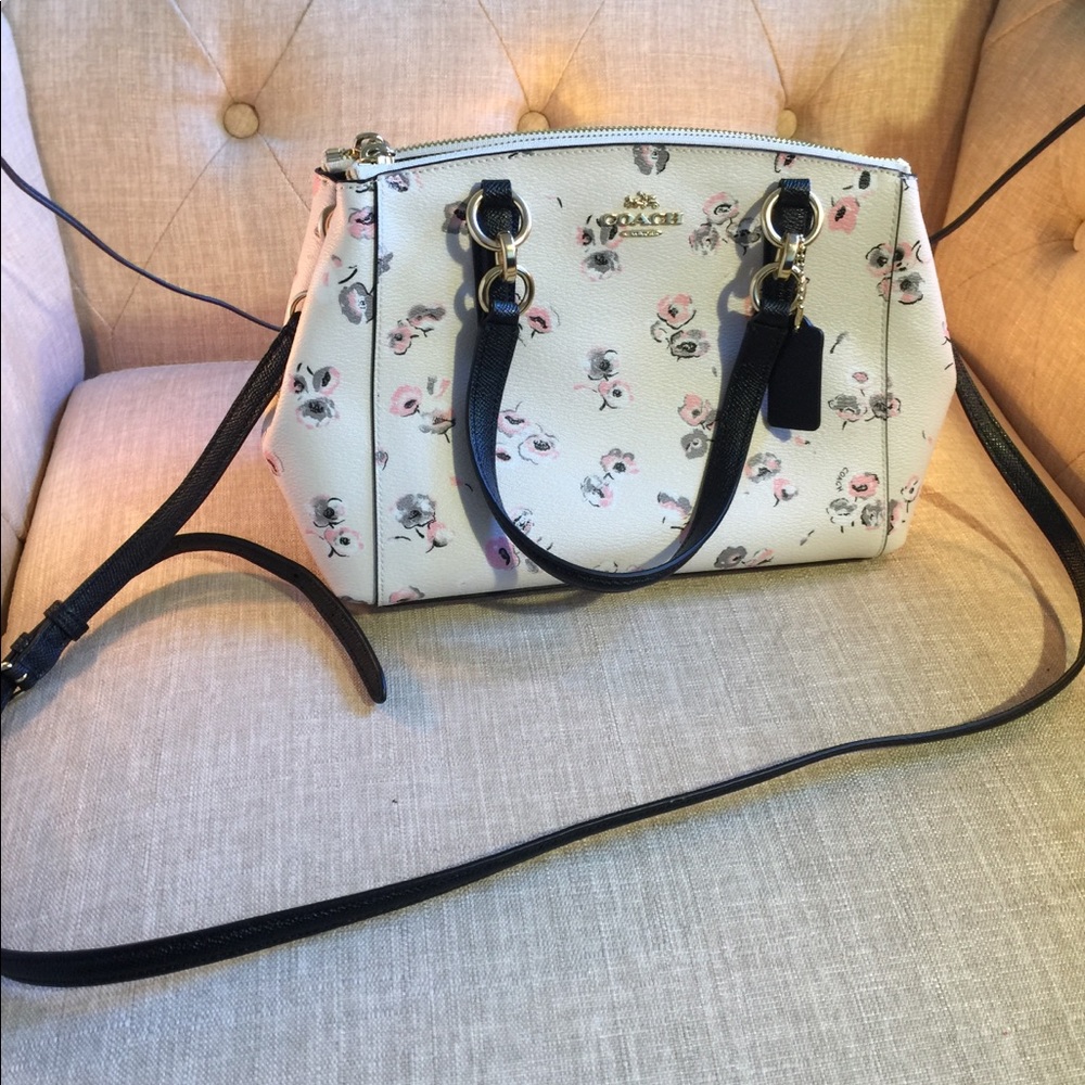NWT Coach Brand New Mini Christi wildflower